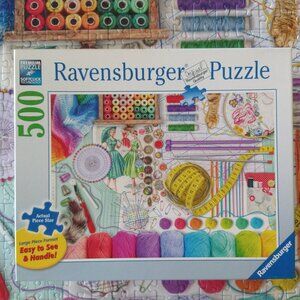 Ravensburger 500 Piece Needlework Station Puzzle